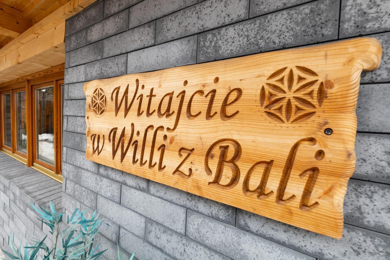 Willa Z Bali Spa - Jacuzzi Sauny Grota Solna-Teznia Poronin Dış mekan fotoğraf